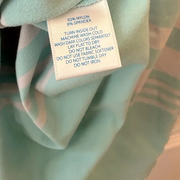 Southern tide light blue and white striped dress - Picture 6 of 6